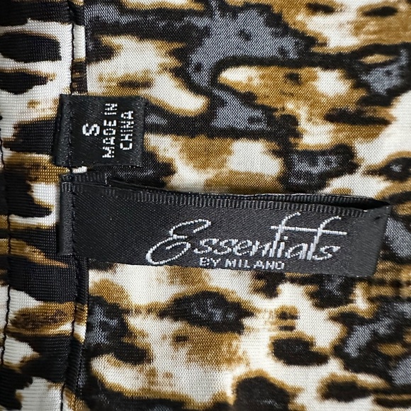 🛍️Essenfiafs sleeveless stretch comfy dress size small excellent condition - Picture 4 of 4